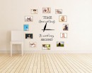 Time Spent with Family, is Worth Every SecondFamily Quotes Wall Art Stickers